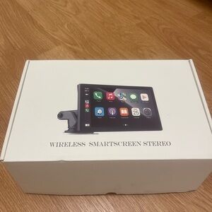 Wireless Smartscreen Stereo - Black